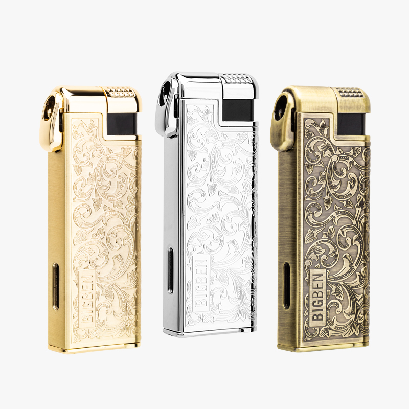 LUBINSKI鲁宾斯基 专用打火机斜火可充气防风耐用抽斗点火器带压棒烟斗配件 YJA-10071