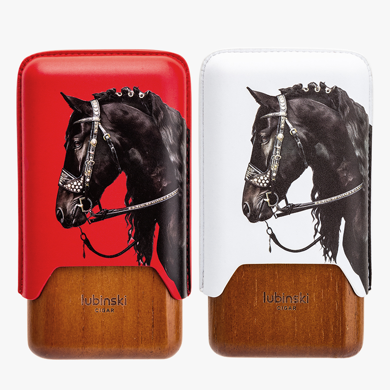 LUBINSKI鲁宾斯基 雪茄保护套便携包雪松木保湿雪茄包 YJA-50032