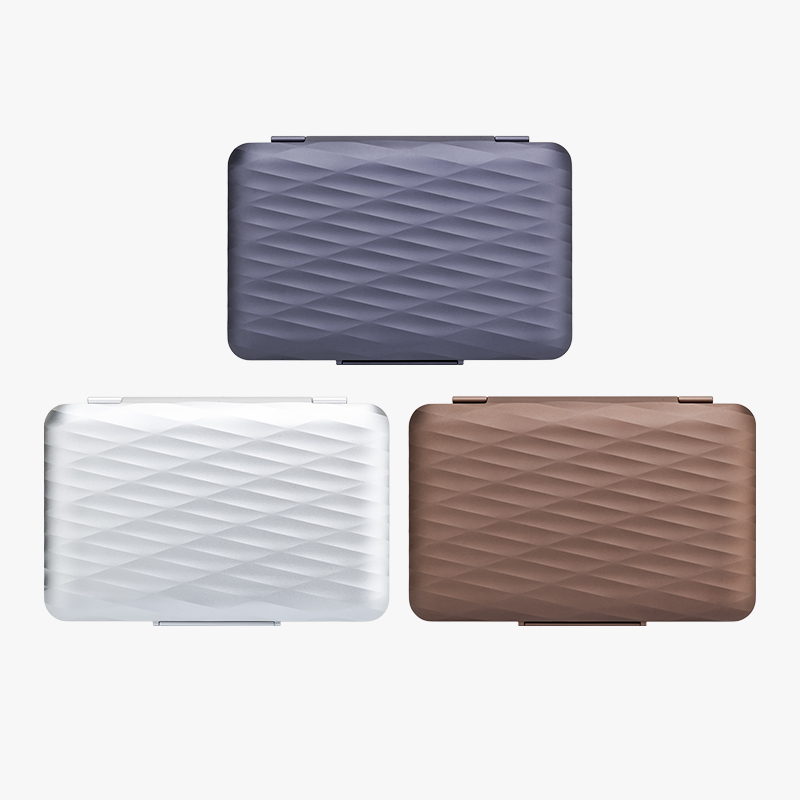 LUBINSKI鲁宾斯基 雪茄便携盒 雪茄便携盒10支装高档航空铝合金保湿包轻便耐压旅行烟盒 YJA-50028