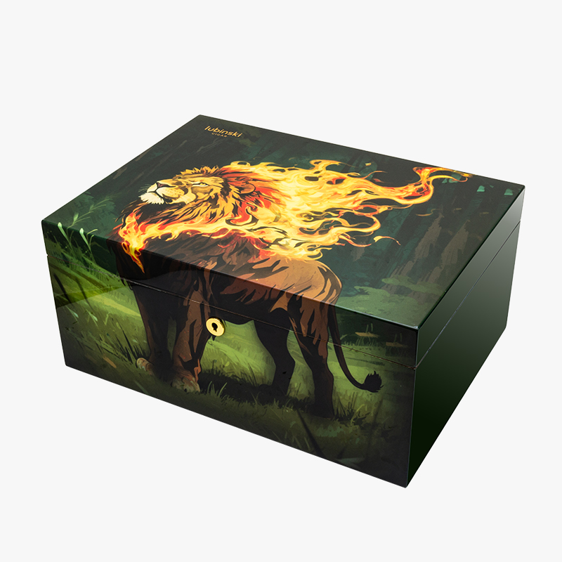 LUBINSKI鲁宾斯基 雪茄盒保湿盒 雪松木保湿箱 YJA-60057